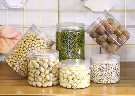 30 ml recipientes de frascos de plástico / recipientes de plástico para alimentos com tampa