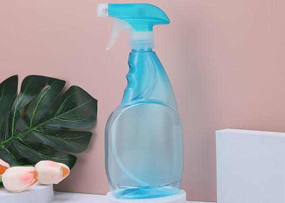 Garrafa plástica do pulverizador do disparador 500ml do calibre 25mm para soluções de limpeza
