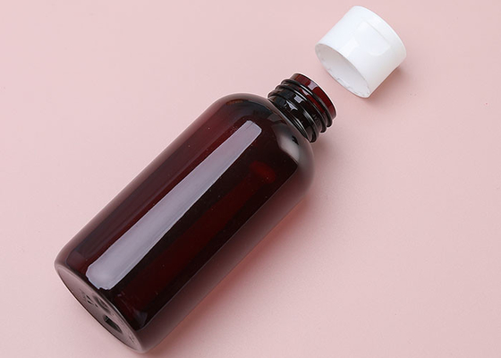 Garrafas ambarinas do ANIMAL DE ESTIMAÇÃO do PE CRU NOVO de 100% com Flip Top Cap For Toner