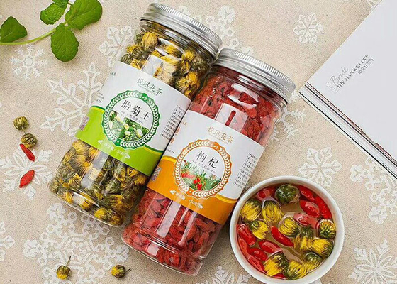 Do armazenamento seco do alimento de 295ML 350ML 380ML recipientes plásticos do frasco com tampa