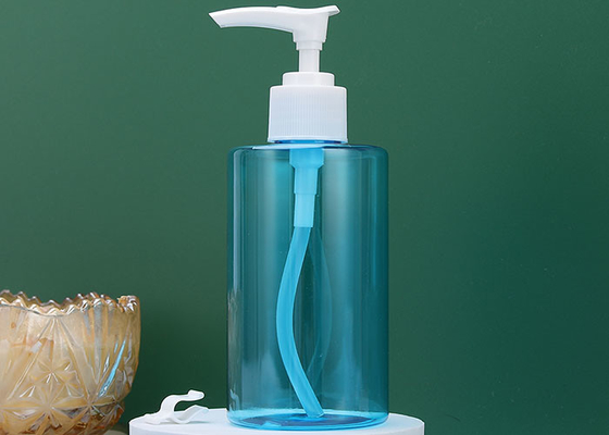 Sanitizer plástico da mão do GV em volta da garrafa 200ml do ANIMAL DE ESTIMAÇÃO com a bomba branca da loção
