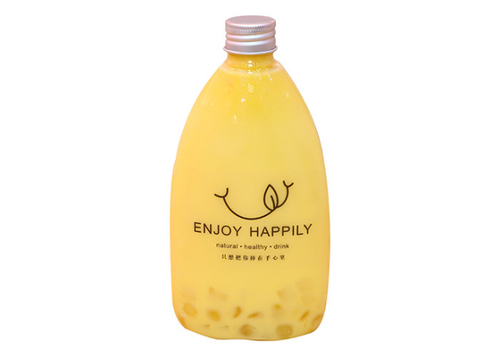 do chá transparente do leite do ANIMAL DE ESTIMAÇÃO 300ml da garrafa produto comestível 100% plástico