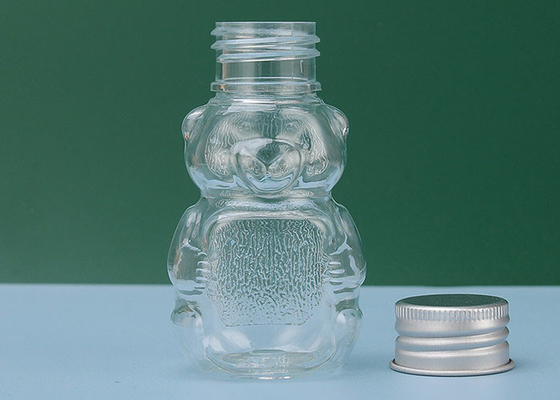 o ANIMAL DE ESTIMAÇÃO plástico da bebida 30ml engarrafa para o chá do leite com tampão de alumínio