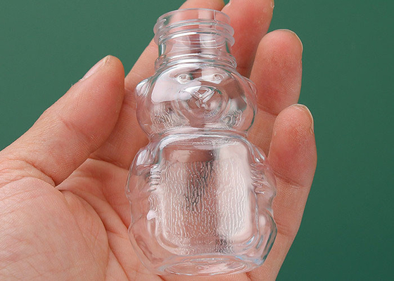 o ANIMAL DE ESTIMAÇÃO plástico da bebida 30ml engarrafa para o chá do leite com tampão de alumínio