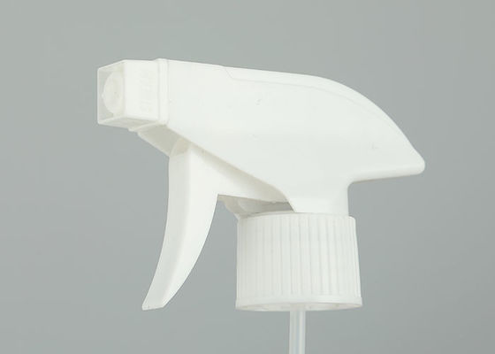 Botelha de pulverização de gatilho transparente para limpeza doméstica e uso cosmético