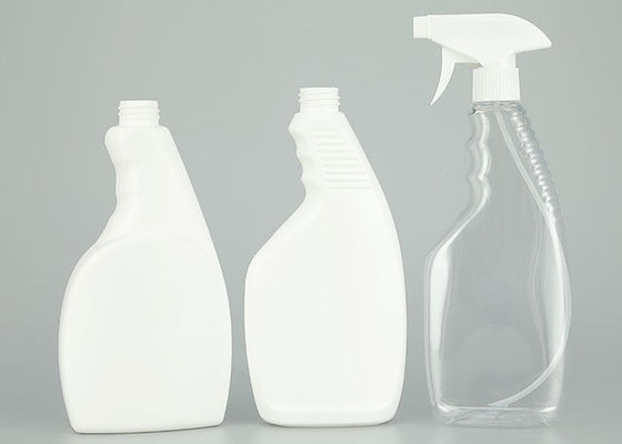 Frasco borrifador de gatilho de plástico transparente para uso cosmético