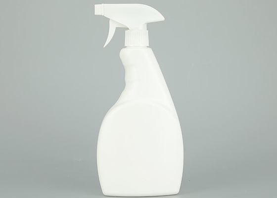 Garrafa branca 500ml do pulverizador do disparador do HDPE do banheiro da cozinha