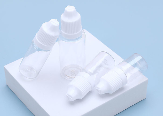 Garrafas líquidas Squeezable do conta-gotas de olho 20ml E com tampão sem perigo para as crianças