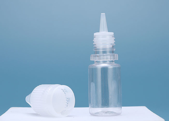 Garrafa líquida Squeezable vazia do conta-gotas da gota de olho 10ml com tampão
