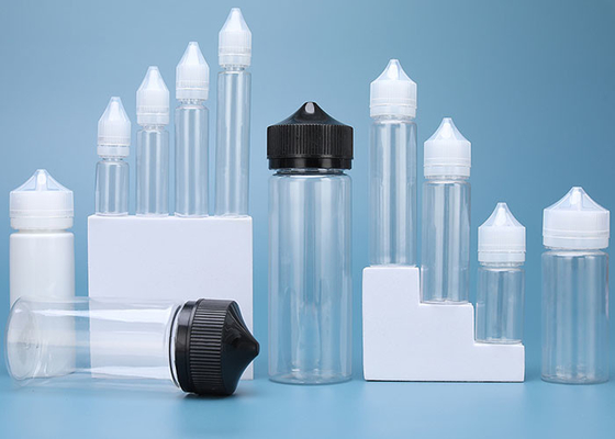Recipiente vazio líquido da gota de olho da garrafa V2 100ml de H 65.5mm E