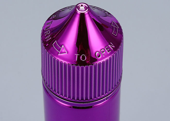 garrafas Squeezable plásticas do conta-gotas do círculo 60ml para o óleo essencial