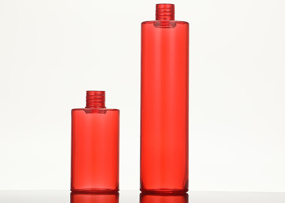 garrafas plásticas vazias vermelhas da bomba de 60ml 150ml para champôs distribuidores das loções