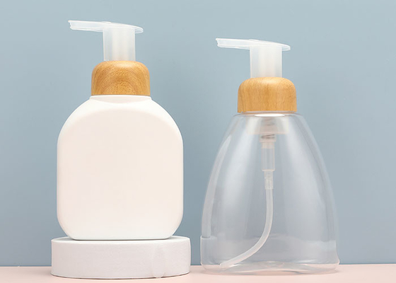 Produtos de cuidados com a pele garrafa de dispensação de espuma com superfície opaca