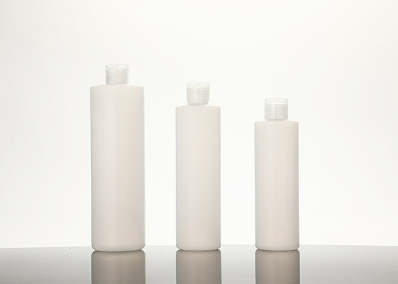 Garrafa líquida plástica vazia 250ml 500ml com Flip Top Cap