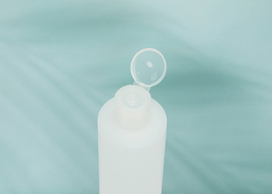 Garrafa líquida plástica vazia 250ml 500ml com Flip Top Cap