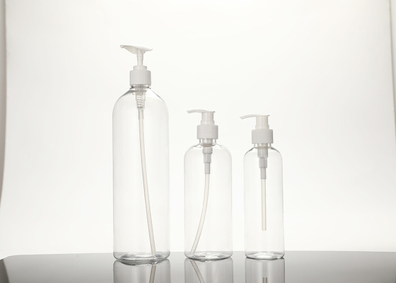 A bomba plástica vazia do ANIMAL DE ESTIMAÇÃO engarrafa 500ml 1000ml para a loção do champô