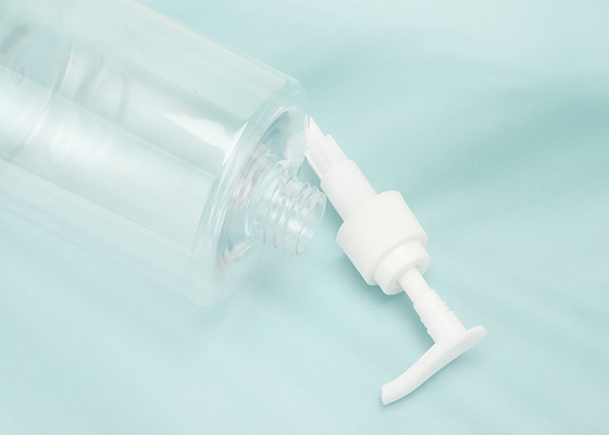 Garrafa lisa da bomba do ANIMAL DE ESTIMAÇÃO do Sanitizer 500ml da mão do ombro com tampão