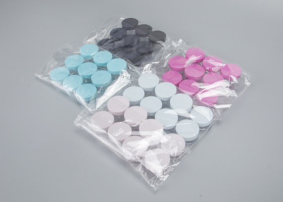 Empilhadeira PET Plástico Vazio 50ml 80ml 100ml 120ml 150ml 200ml 250ml 8oz Frasco Cosmético Preto Para Embalagem de Cosméticos de Creme