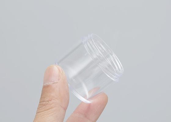 Empilhadeira PET Plástico Vazio 50ml 80ml 100ml 120ml 150ml 200ml 250ml 8oz Frasco Cosmético Preto Para Embalagem de Cosméticos de Creme