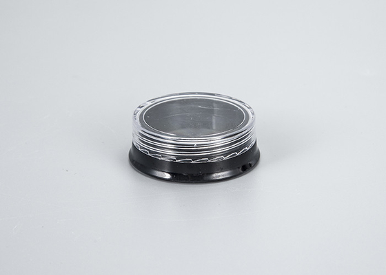 5 ml 10 ml 15 ml 30 ml 50 ml Repetível de enchimento do recipiente de cuidados com a pele plástico redondo frasco cosmético