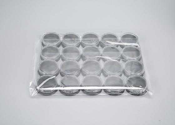 10 ml Pequenos recipientes de plástico para maquilhagem