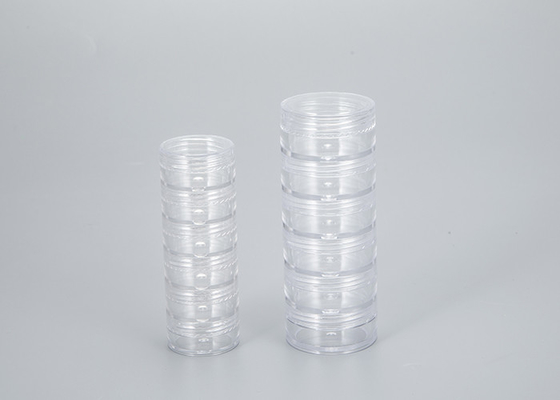 50g 80g 100g 120g 200g Jar transparente Jar plástico Creme Jar Cosmético recipiente PET Jar