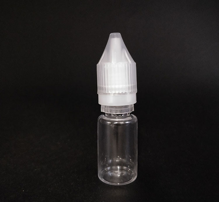 0 ml Garrafas de plástico para gotejar líquido para olhos comprimível a granel Garrafas de gotejar líquido para olhos com tampa garrafa recarregável clara para óleo líquido