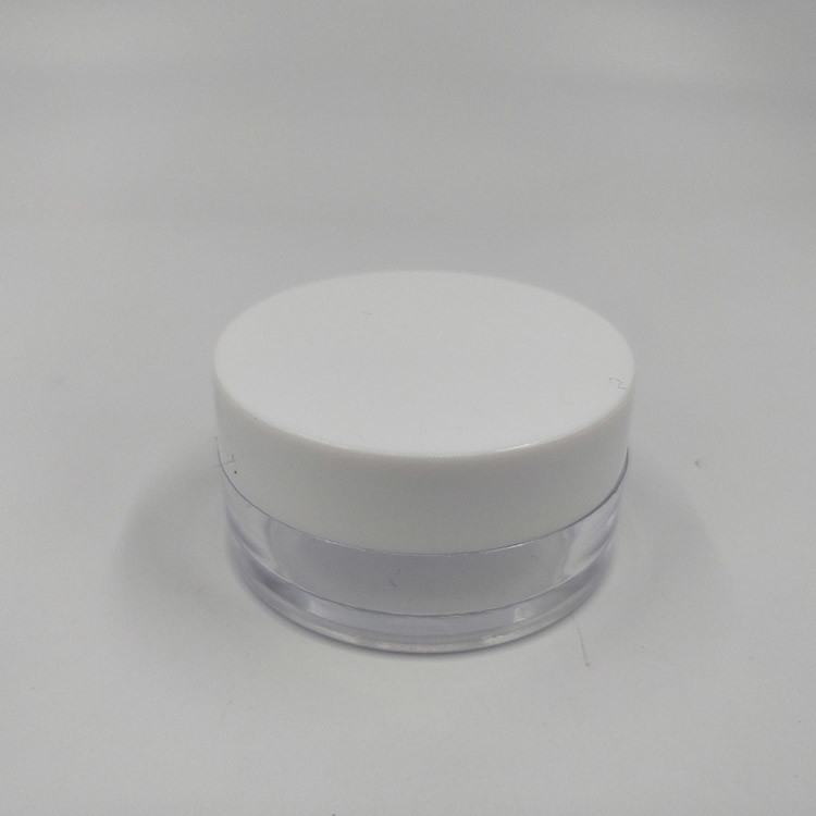 Superfície lisa Jar cosmético plástico 10ml 15ml 30ml 60ml 80ml 100ml 120ml 150ml Pequeno