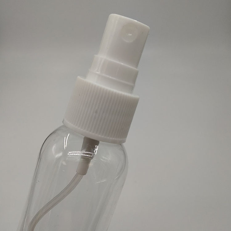 1 oz 2 oz 30 ml 50 ml 150 ml vazio transparente claro bomba de spray redonda de Boston garrafas de plástico para animais de estimação para álcool