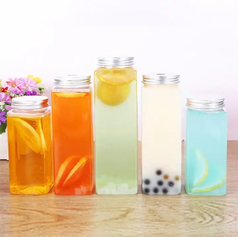 Garrafa de pulverização de plástico PET transparente 10 ml 15 ml 30 ml 50 ml 60 m 70 ml 100 ml 200 ml 500 ml
