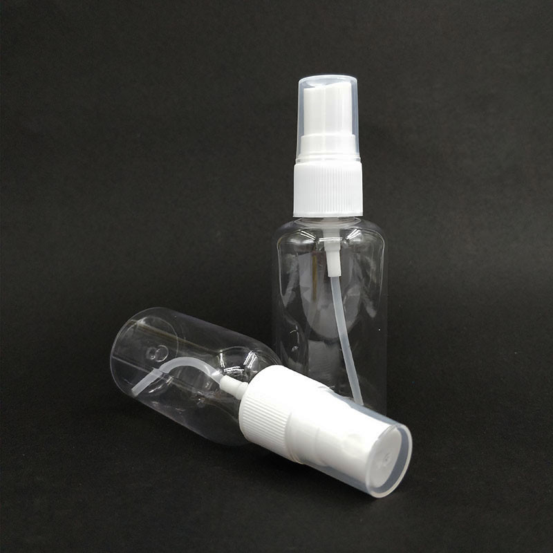 Botões de spray de plástico PET redondo clássico superfície lisa Várias capacidades para uso diário