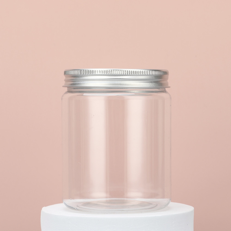 recipiente plástico vazio de cosméticos frasco de creme para corpo redondo 150 g 200 g 250 g 8 oz frascos de condicionador de cabelo