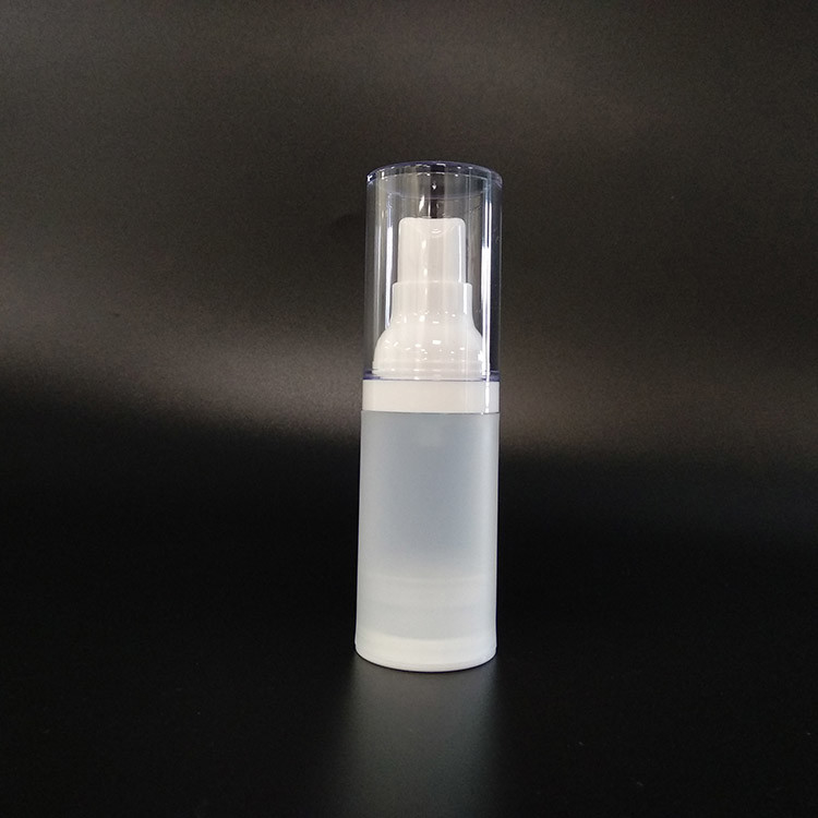 25.7g Botão de Shampoo Pump com tampa de parafuso / Botão de plástico transparente para distribuição de loções cosméticas