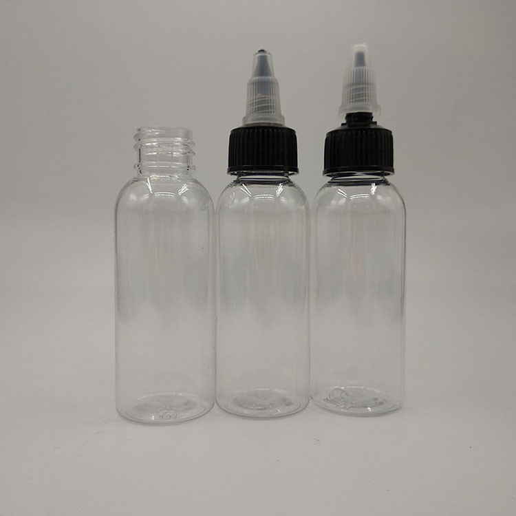 50 ml de painel de etiquetas personalizado de cola de agulha de garrafa de ponta com fecho de parafuso e produtos spot
