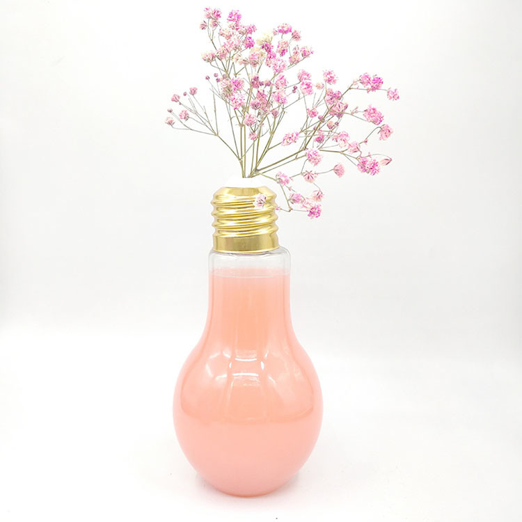 Venda a quente Flasca de embalagem de suco de plástico Flasca de suco transparente Flasca de suco reutilizável Flascas de suco com bom preço