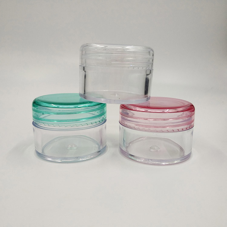 10ml 15ml 30ml 60ml 80ml 100ml 120ml 150ml Jar Cosmético de Plástico Personalizado