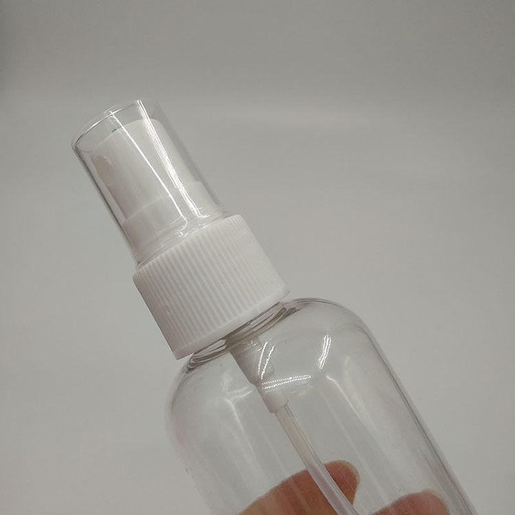 Botão de spray PET clássico 10ml 15ml 30ml 50ml 60m 70ml 100ml 200ml 500ml Design clássico durável