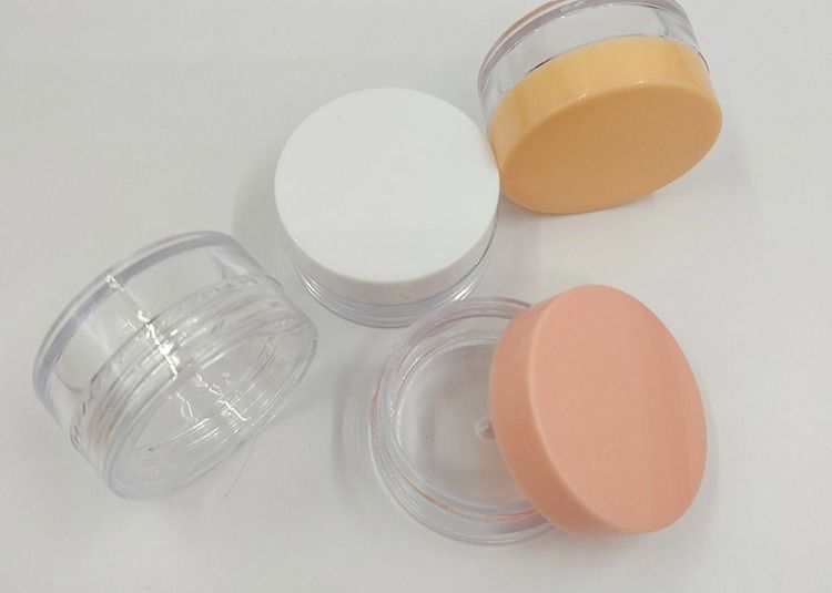 Pote de Beleza em Plástico Durável em Vários Tamanhos 10ml 15ml 30ml 60ml 80ml 100ml 120ml 150ml