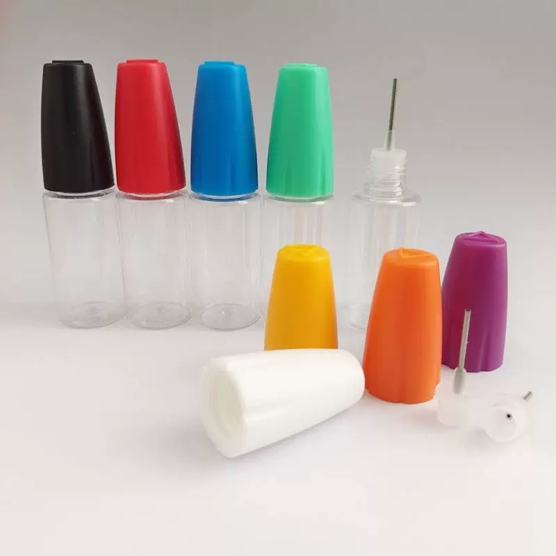 Frasco de Líquido Eletrônico Tipo E com Gargalo à Prova de Crianças, Impressão Personalizada em Cores e Várias Capacidades de 10ml 15ml 30ml 40ml 60ml 80ml 100ml