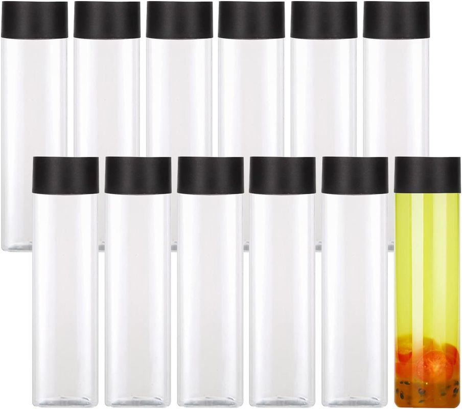 Garrafas de chá de leite de alta capacidade, limpas com tampa de parafuso 120 ml 250 ml 350 ml 500 ml 1000 ml