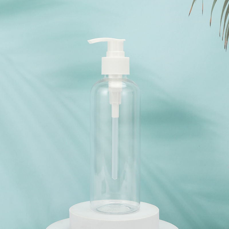 Diâmetro 47mm PET Pump Bottle Reciclável Container Perfeito para desinfetante de mãos Loção Cosméticos e produtos de cuidados pessoais