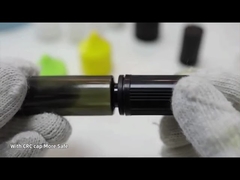 Frascos de E-líquido Plástico PET 15ml 30ml V3 Tampa à Prova de Crianças Frascos Redondos para Líquido