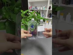 Garrafas de suco de plástico descartáveis para fazer suco de leite smoothie com tampa