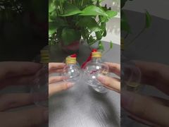 Festa de Natal decoração bola Esférica suco de cerveja bolhas forma bola garrafa de bebida de chá