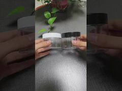 Frascos de Creme Cosmético Embalagem de Creme para Cuidados com a Pele Frasco Cosmético Vazio Com Tampas Brancas