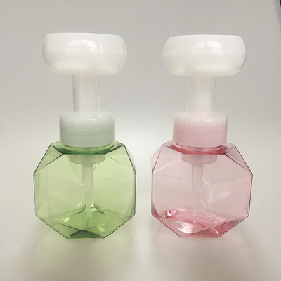 Produtos de cuidados com a pele garrafa de dispensação de espuma com superfície opaca