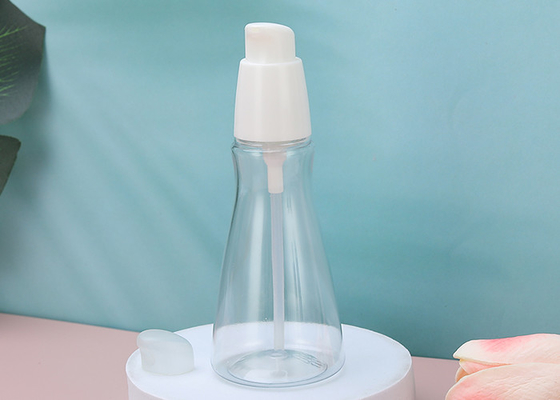 A loção ISO9001 plástica engarrafa a garrafa do ANIMAL DE ESTIMAÇÃO do espaço livre 70ML não tóxica