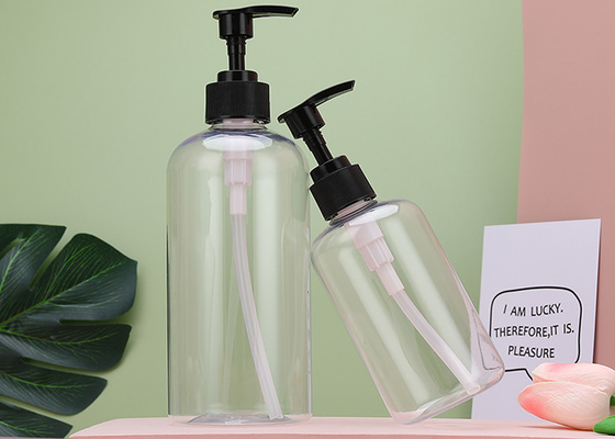 Champôs distribuidores lisos recarregávéis das loções da garrafa 300ml 700ml da bomba do ANIMAL DE ESTIMAÇÃO ISO9001